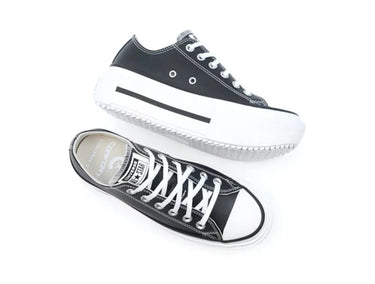 Zapatilla Converse Double Stack Mujer Negro